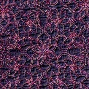 Quilt Forget Me Not Twin Custom Quilted 60 x 75